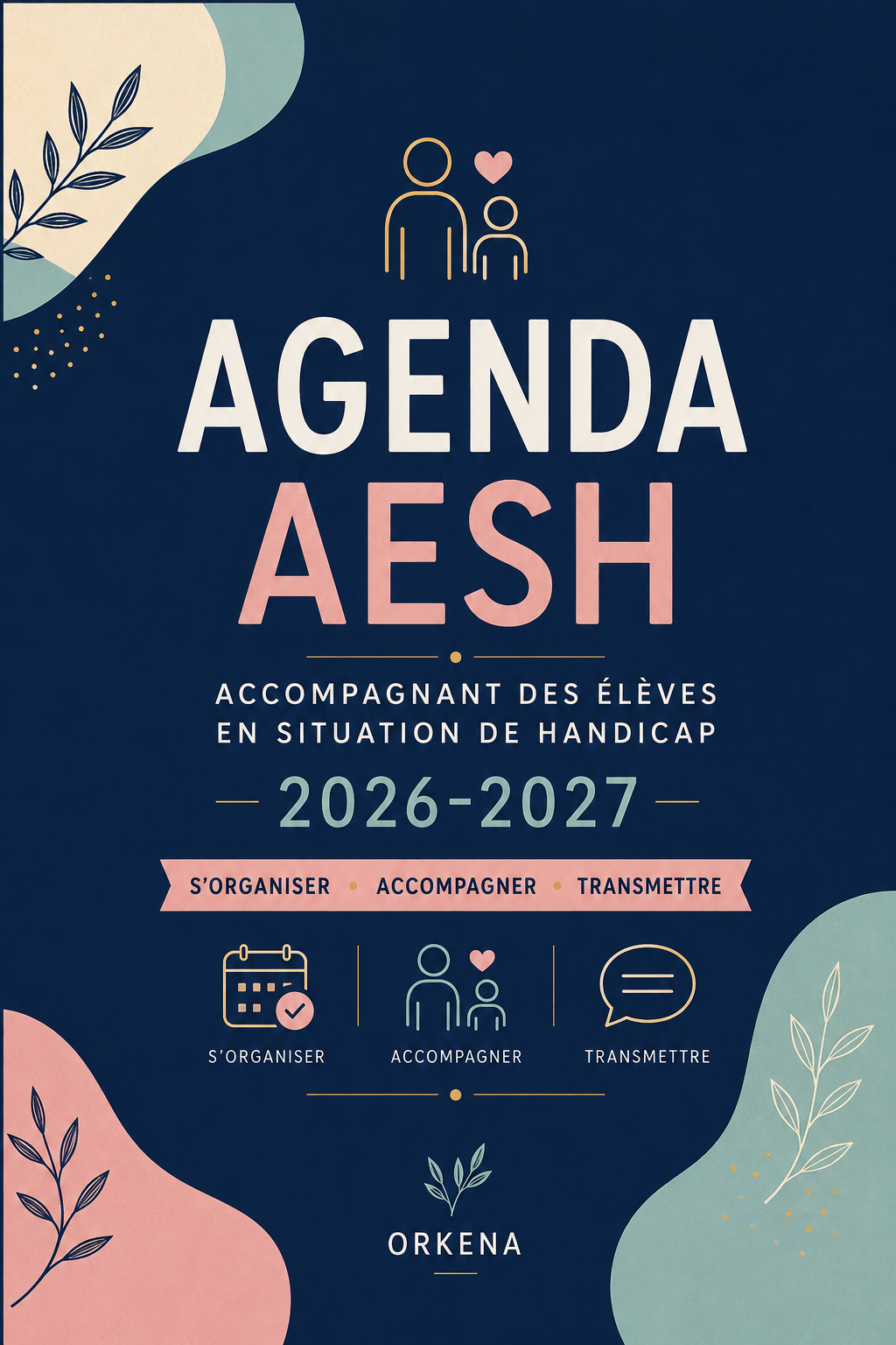 Couverture de Agenda AESH 2026–2027