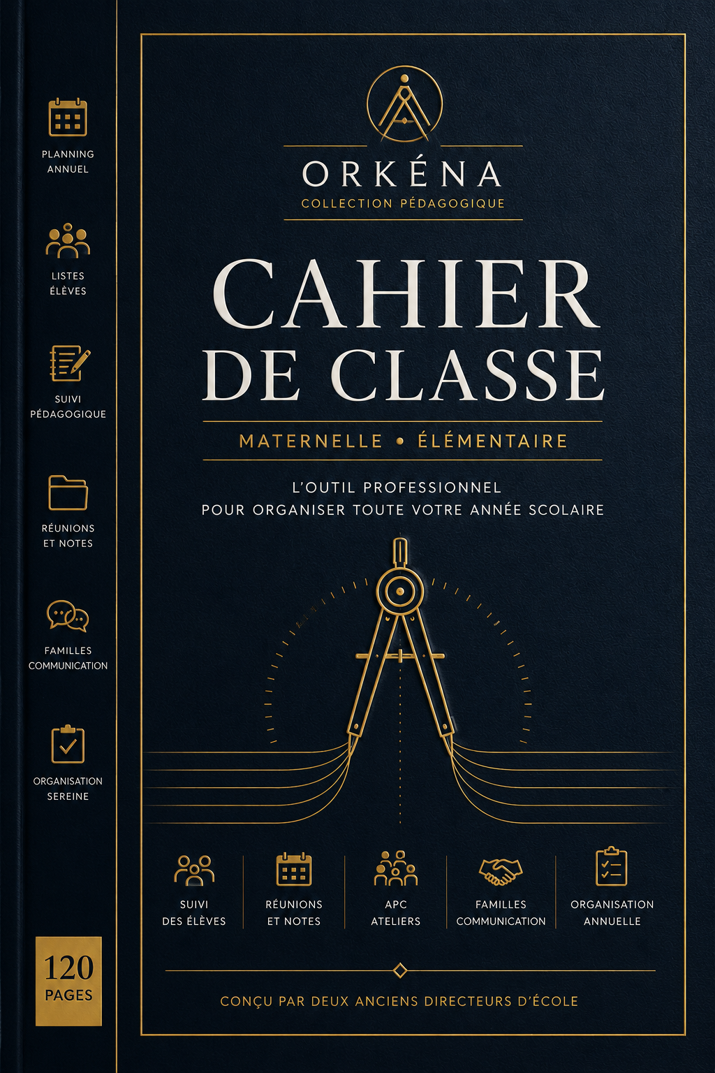 Couverture du Cahier de classe Orkéna