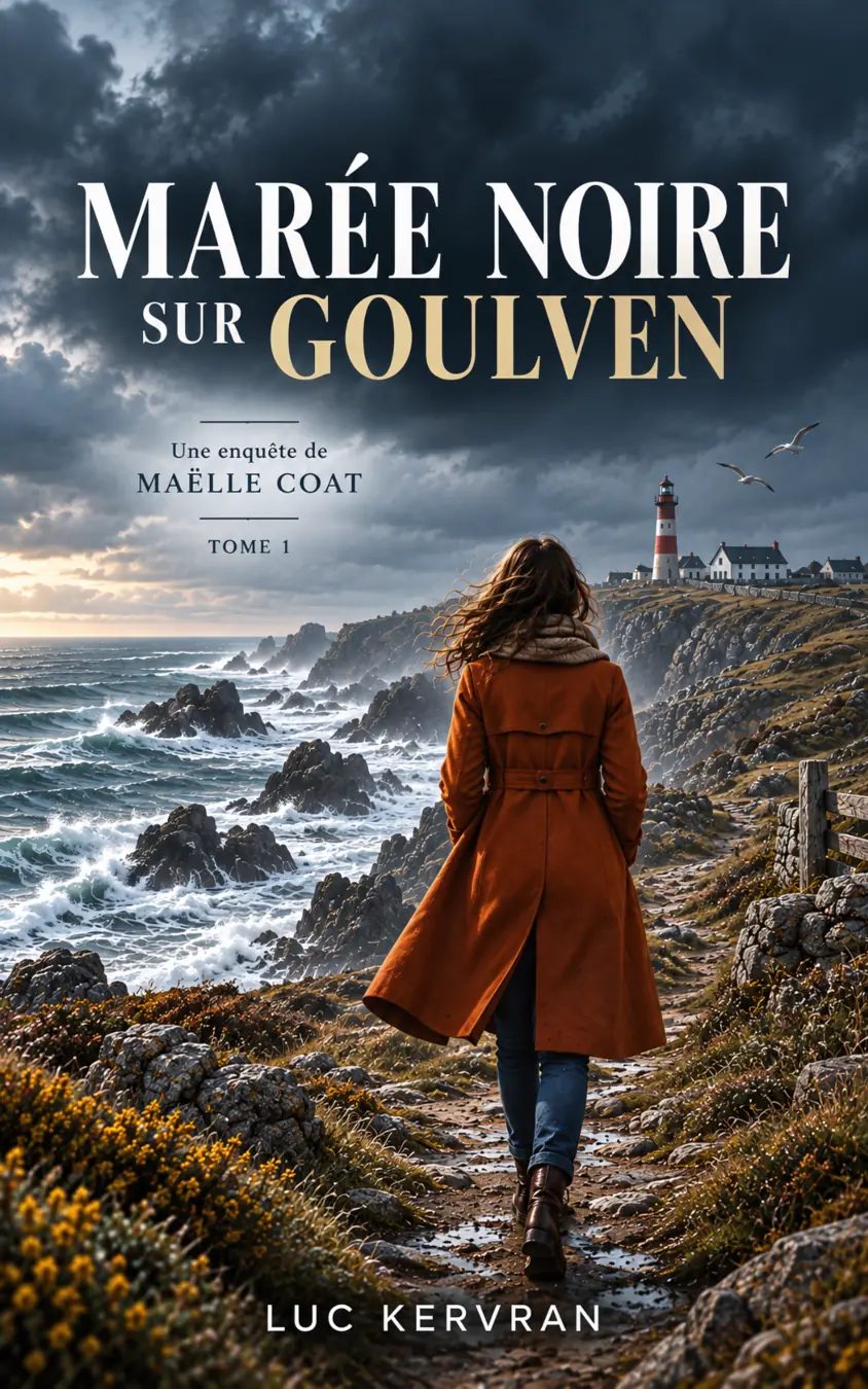Couverture de Marée noire sur Goulven — Tome 1, par Luc Kervran